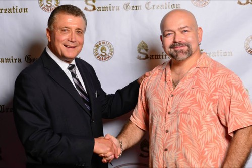 LA City Attorney Carmen Trutanich with Gene Avakyan, 2013